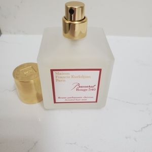 Baccarat Rouge 540 hair mist